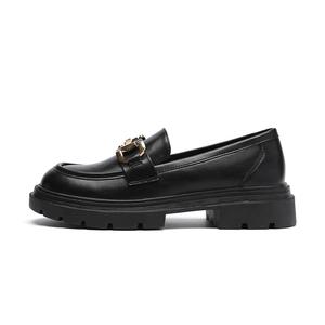 Женские лоферы ZHR черные/коричневые