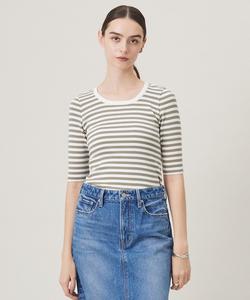 Стираемый пуловер из резинки 4х2