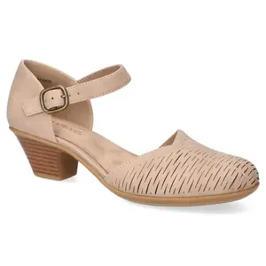 Женские босоножки Justina на устойчивом каблуке Easy Street, цвет sand