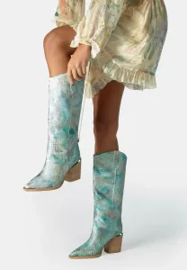 Ковбойские/Байкерские сапоги Alma En Pena, Heather Turquoise