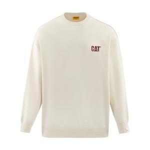 Унисекс свитшот CAT, Ecru