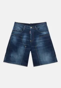 Джинсовые шорты унисекс Dsquared2, Blue Denim