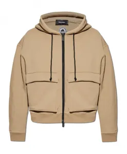 Толстовка с логотипом Dsquared2, бежевый