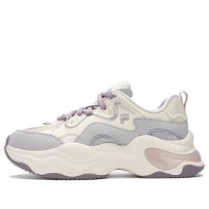 Кроссовки bubble platform sneakers 'white grey purple' Fila Fusion, белый