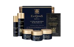 Набор для ухода за кожей all star premium sample, 6 предметов, увлажняющий Evidens