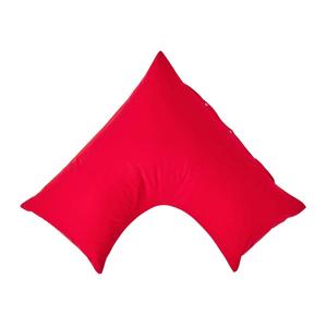 Постельное белье Homescapes красный, 38/76 см