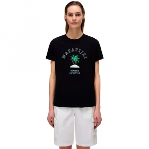 Футболка с коротким рукавом Napapijri Fete, черный