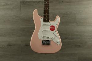 Электрогитара Squier Mini Stratocaster with Laurel Fretboard Shell Pink