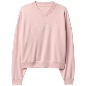 Свитшот женский GAP, светло-розовый