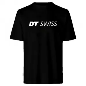Футболка с коротким рукавом DT Swiss Classic Logo, черный