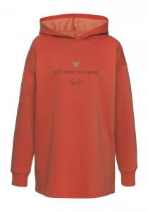 Толстовка LASCANA, цвет Carmine red