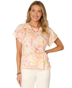 Женская футболка с коротким рукавом для невысоких женщин Democracy, Dusty Orch