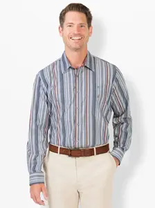 Рубашка с длинными рукавами Marco Donati, цвет Blau-Gestreift