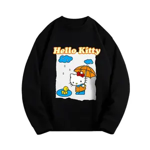 Hello Kitty Hello Kitty SS25 свитшот Unisex Sanrio, черный
