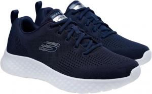 Мужские кроссовки Skechers на шнуровке, темно-синий