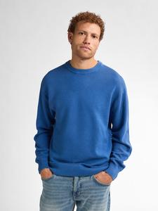 Вязаный свитер Pebbleview синего цвета Petrol Industries