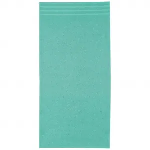 Маленькое облако Полотенца Royal, 1 шт. (50/100 см) однотонные цвета, с каймой, мягкие, также доступны в различных наборах Kleine Wolke, бирюзовый