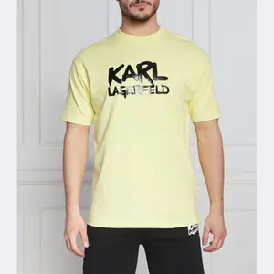 Футболка стандартного кроя Karl Lagerfeld, желтый