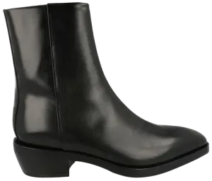 Кожаные ботильоны Ferragamo Fuerte, черные