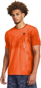 Мужская футболка с коротким рукавом Under Armour Project Rock Simple, Atomic/Black - 810