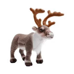 Искусственная плюшевая игрушка лося, высота 35см/42см Eleven elephants
