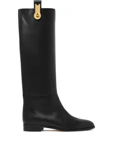 Сапоги с аппликацией Amato Daniele, черный