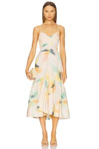 Платье Lindsey от A.L.C., floral multi