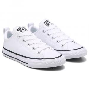 Детские кеды chuck taylor all star madison low sneaker little kid Converse, white/black