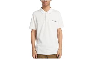 Рубашка поло мужская винтажная белая Timberland, белый