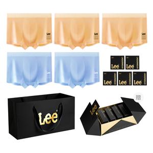 Edge Color 3.0 трусы подарочная коробка мужские 5 шт Lee, темно-синий/черный