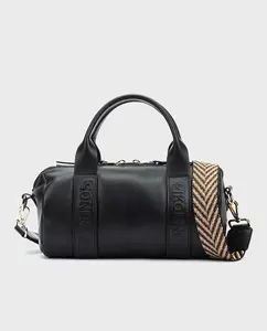 Женская кожаная сумка через плечо с застежкой-молнией Pikolinos, черный