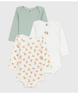 Боди с длинными рукавами (комплект из 3 предметов)