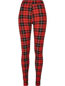 Леггинсы Urban Classics, цвет redcheck