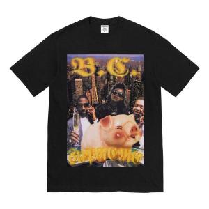 Футболка x bernadette corporation money t-shirt 'black gold' Supreme, черный