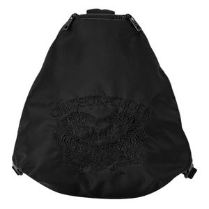 Onitsuka Tiger Полиамидная кроссбоди сумка через плечо унисекс черная, Black
