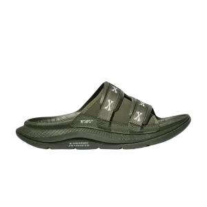 Кроссовки HOKA WTAPS x Ora Luxe, зеленый