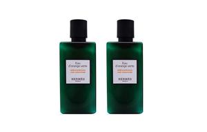 HERMES Оранжевый зеленый весенний кондиционер для волос разглаживающий восстанавливающий ароматный 40мл/80мл/80мл*2/200мл
