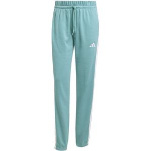 Брюки Essentials с тремя полосками и манжетами из французского трикотажа Adidas, мультиколор