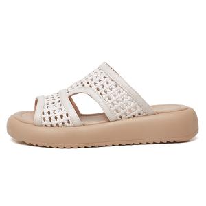 Женские сандалии Quiet Slide OULISASI, Beige