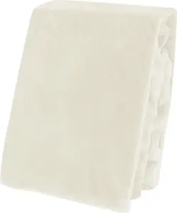 Зимняя простыня на резинке, плюшевая, пушистая, с кашемировым оттенком, размер: 180 x 200 см - 200 x 200 см, цвет: бежевый/натуральный One-Home