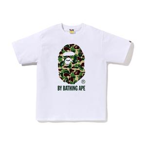 Футболка с принтом A BATHING APE, белый