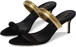 Туфли Veronica Beard Women's Tobin Slide Sandals, Black
