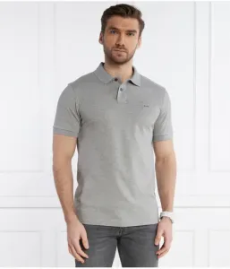 Поло Пассажир slim fit Boss Orange, серый