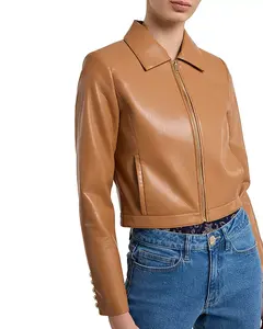 Куртка из искусственной кожи Lola Generation Love, бежевый