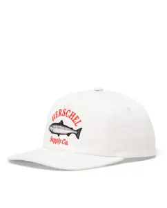 Кепка унисекс из белой ткани Herschel, белый