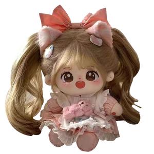 Сладкая хлопковая кукла с каркасом Одеваемая плюшевая кукла высотой 20см Happy Fish