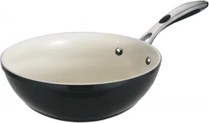 Сковорода для жарки Tramontina Gourmet Ceramica Deluxe, 28 см, черный