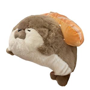 Плюшевая кукла милые суши тюлени высота 40см Fat Fat Dragon, коричневый