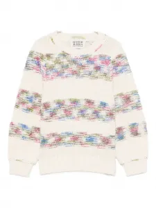 Полосатый свитер Scotch & Soda Kids, белый