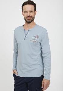 Топ с длинными рукавами FQROLF FQ1924, Светло-синий